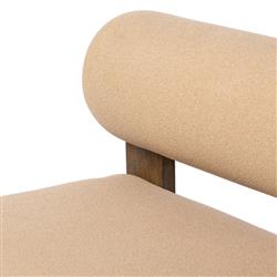 Carlo Modern Classic Brown Performance Occasional Chair|