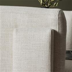 Oswald Modern Classic Cream Performance Barrel Chair|