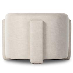 Oswald Modern Classic Cream Performance Barrel Chair|