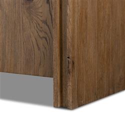 Faron Rustic Lodge Brown Oak Media Console|