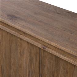 Faron Rustic Lodge Brown Oak Media Console|