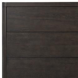 Slade Rustic Lodge Smoked Black Oak Double Dresser|