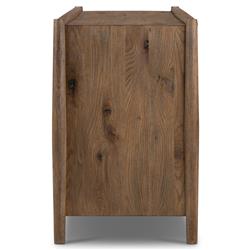 Genesis Rustic Lodge Brown Weathered Oak Double Dresser|