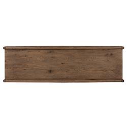 Genesis Rustic Lodge Brown Weathered Oak Double Dresser|