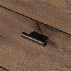 Genesis Rustic Lodge Brown Weathered Oak Double Dresser|