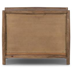 Genesis Rustic Lodge Brown Weathered Oak Nightstand|