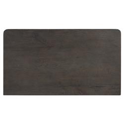 Slade Rustic Lodge Smoked Black Oak Nightstand|