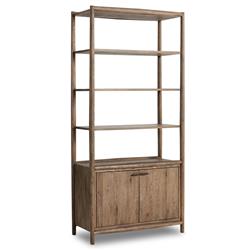 Genesis Rustic Lodge Brown Oak Bookcase|