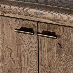 Genesis Rustic Lodge Brown Oak Bookcase|
