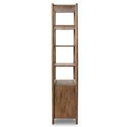 Genesis Rustic Lodge Brown Oak Bookcase|