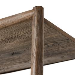 Genesis Rustic Lodge Brown Oak Bookcase|