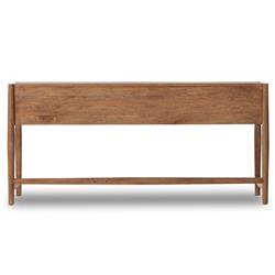 Genesis Rustic Lodge Brown Oak Executive Desk|