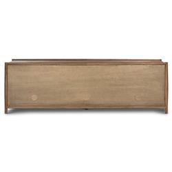 Genesis Rustic Lodge Brown Oak Wood Sideboard|