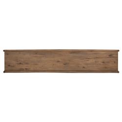 Genesis Rustic Lodge Brown Oak Wood Sideboard|