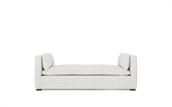 Olivia Heathered Ivory Performance Daybed|