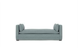Olivia Heathered Teal Daybed|