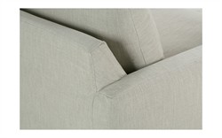 Claudie Truffle Performance Slipcovered Sofa - 86&quot;|