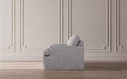 Claudie Truffle Performance Slipcovered Sofa - 86&quot;|