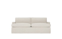 Claudie Sea Salt Performance Slipcovered Sofa - 86&quot;|