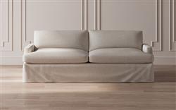 Claudie Sea Salt Performance Slipcovered Sofa - 96"|