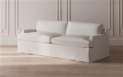 Claudie Sea Salt Performance Slipcovered Sofa - 96"|