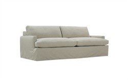 Claudie Sea Salt Performance Slipcovered Sofa - 96"|