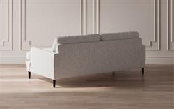 Claudie Heathered Ivory Performance Sofa - 86&quot;|