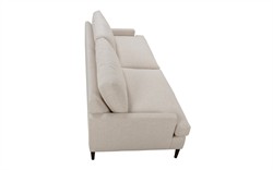 Claudie Heathered Ivory Performance Sofa - 96&quot;|
