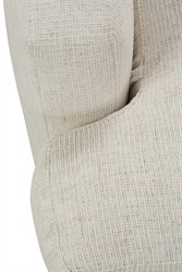 Claudie Heathered Ivory Performance Sofa - 96&quot;|
