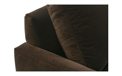 Claudie Slate Blue Sofa - 86"|