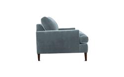 Claudie Slate Blue Sofa - 86"|