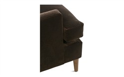 Claudie Slate Blue Sofa - 86"|