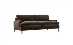 Claudie Slate Blue Sofa - 86"|