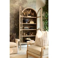 Audrey Rustic Ivory Faux Fur Decorative Throw Pillow - 24x24|