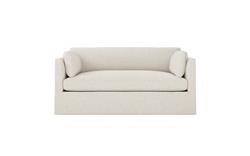 Madeline Sea Salt Performance Slipcovered Loveseat - 71&quot;|