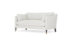 Madeline Heathered Ivory Performance Loveseat - 71&quot;|