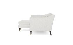Madeline Heathered Ivory Performance Chaise Sectional - Left Chaise - 113"|
