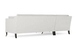 Madeline Heathered Ivory Performance Chaise Sectional - Left Chaise - 113"|