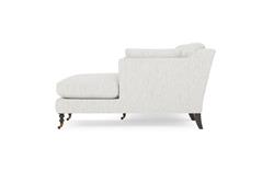 Madeline Heathered Ivory Performance Chaise Sectional - Right Chaise - 113&quot;|