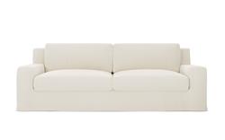 Henri Soft Ivory Sofa - 90&quot;|
