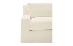 Henri Soft Ivory Sofa - 90&quot;|