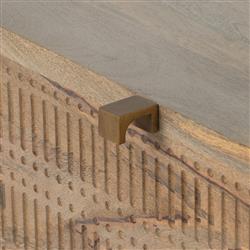 Madison Global Bazaar Light Wash Mango Wood Storage Coffee Table|