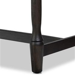 Bari Cracked Smoked Black Sideboard|