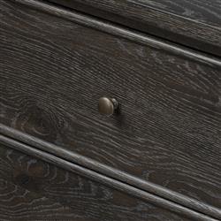 Bari Cracked Smoked Black Sideboard|