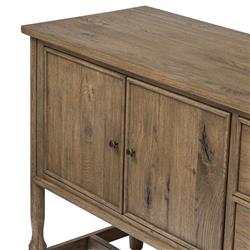 Bari Weathered Oak Sideboard|