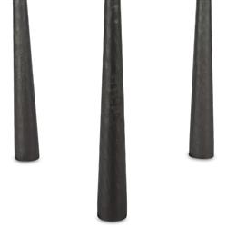 Billings Fossil Marble End Table|