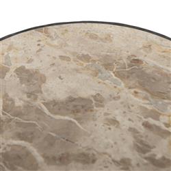 Billings Fossil Marble End Table|