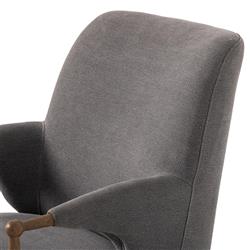 Brently Broadway Denim Linen Chair|