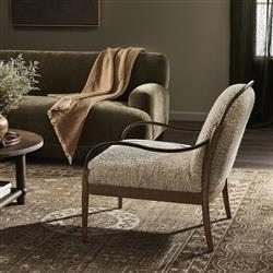 Demi Ivan Stone Boucle Chair|