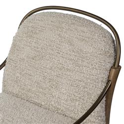 Demi Ivan Stone Boucle Chair|